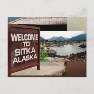 Sitka、アラスカ ポストカード