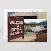 Sitka、アラスカ ポストカード (正面/裏面)