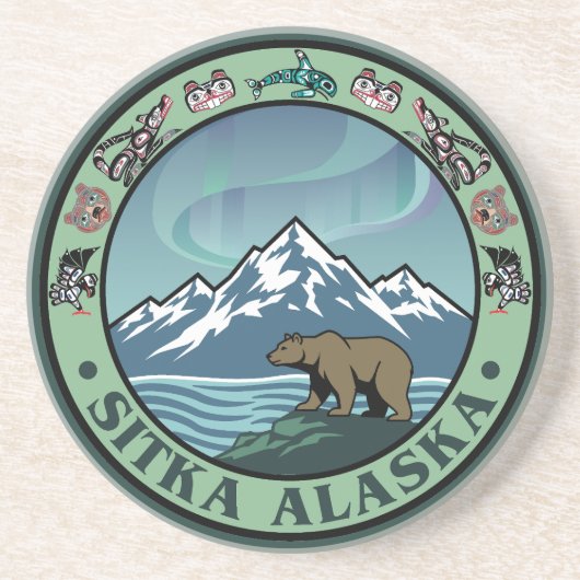 Sitka Alaska United States コースター (正面)