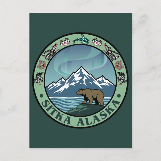 Sitka Alaska United States ポストカード (正面)