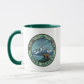 Sitka Alaska United States マグカップ (左)