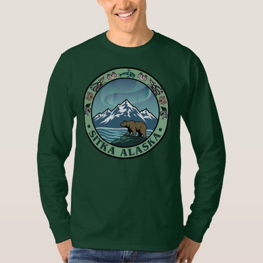 Sitka Alaska United States Tシャツ (正面)