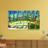 Sitka, AlaskaLarge Letter ScenesSitka, AK キャンバスプリント (インサイチュ (リビング))