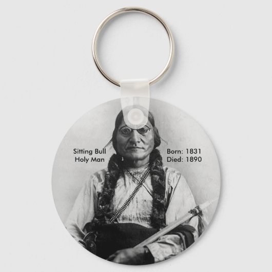 Sitting Bull キーホルダー (正面)