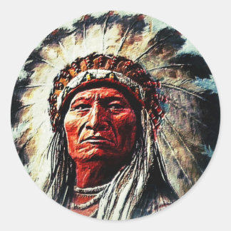Sitting Bull ラウンドシール