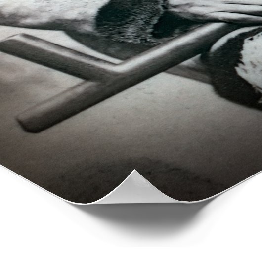 SITTING BULL LAKOTA CHIEF 1884 ポスター (角)