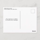 Sitting Bull Tribal American Native Father's Day ポストカード (裏面)