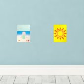 Sitting on the Beach under the Sun (ウッドフロア)