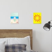 Sitting on the Beach under the Sun (寝室)