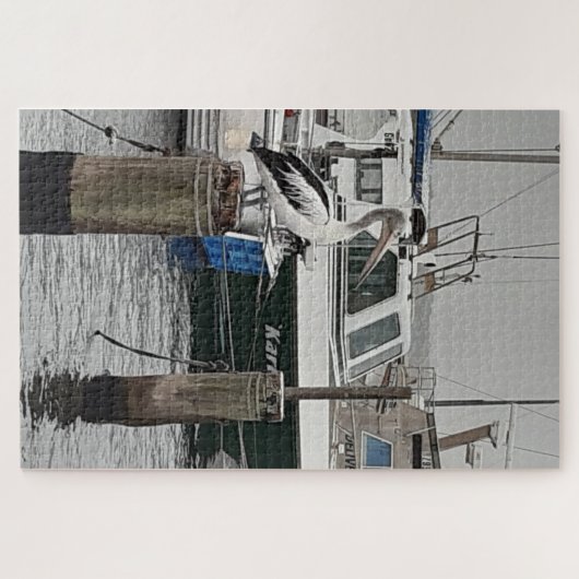 Sitting on the dock ジグソーパズル (横)