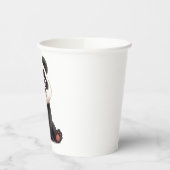 Sitting Panda Bear Cartoon Illustration Artwork 紙コップ (左)