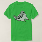Sitting Pigeon 1 Tシャツ (デザイン正面)