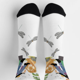 SITZ AND -考え CHOWクルーソックス ソックス