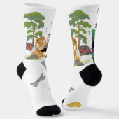 SITZ AND -考え CHOWクルーソックス ソックス (傾斜あり)