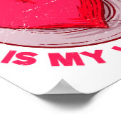 Siu Mei Is My Valentine Barbecue Chinese Food Humo ポスター (角)