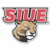 SIUEクーガーズ シール (正面)