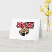 SIUE 卒業式 カード (黄色い花)