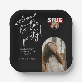 SIUE 卒業式 ペーパープレート