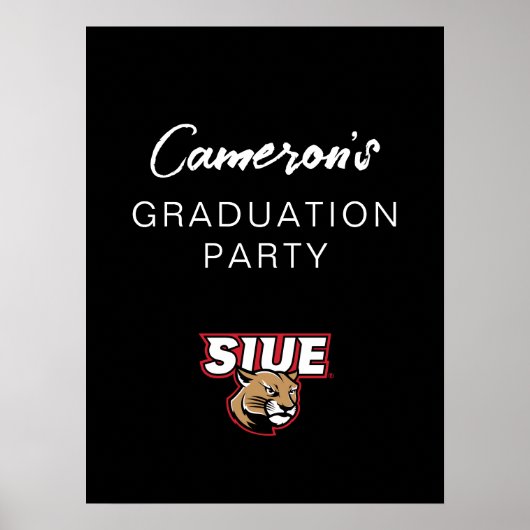 SIUE 卒業式 ポスター (正面)