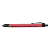 SIUE(Southern Illinois University Edwardsvilleの略) 黒ボールペン (トップ)