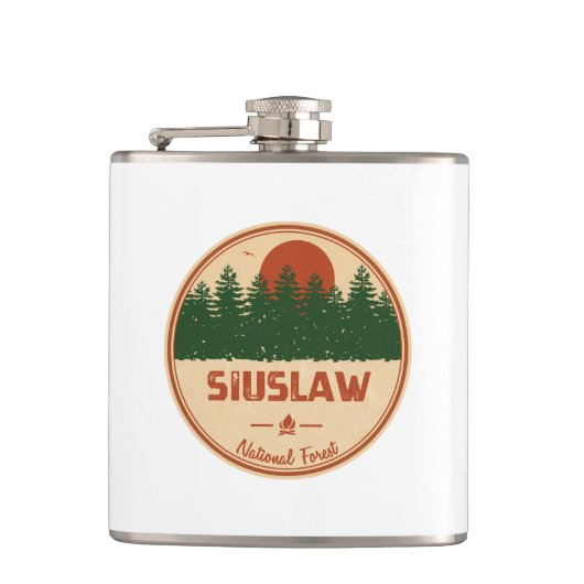 Siuslaw国有林 フラスク (正面)