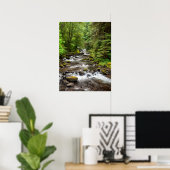 Siuslaw National Forest | Sweet Creek ポスター (ホームオフィス)