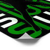 Siuuuu Funny Soccer Present For Soccer Lovers Fan  ポスター (角)