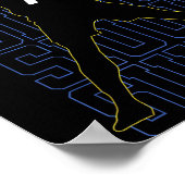 Siuuuu Funny Soccer Present For Soccer Lovers Fan  ポスター (角)