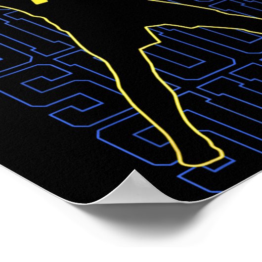 Siuuuu Funny Soccer Present For Soccer Lovers Fans ポスター (角)