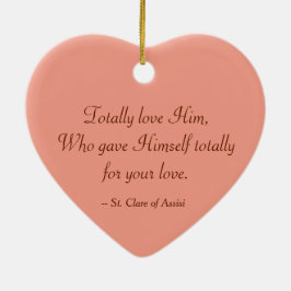 SIx貧しいクレア聖人(SAU 027) セラミックオーナメント