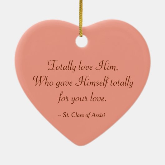 SIx貧しいクレア聖人(SAU 027) セラミックオーナメント (裏面)