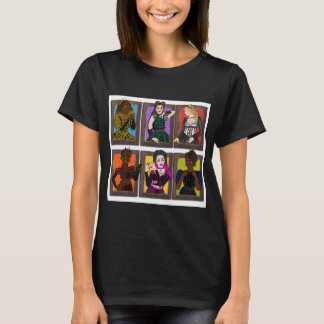 SIX! ヘンリー8世の6人の妻たち Tシャツ