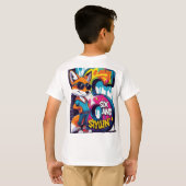 Six and Stylin':通りクール6誕生日 Tシャツ (裏面フル)