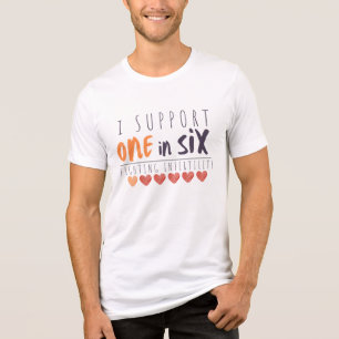 Six_BFAカラーで1をサポート トライブレンドTシャツ