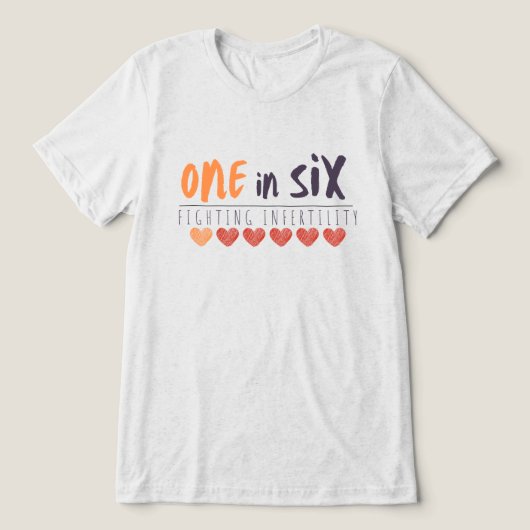 Six_BFA_color全般に1つ トライブレンドTシャツ (デザイン正面)