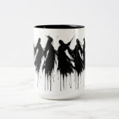 Six Dripping Shades – Haunted Ink Mug ツートーンマグカップ (中央)