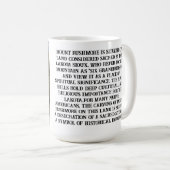 Six Grandfathers コーヒーマグカップ (正面右)