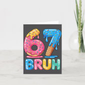 Six Ice Bruh Cream Seven Drip 67 Tee カード (正面)