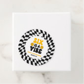 Six Is A Vibe Retro Sixth 6th Birthday Party フェイバータグ (インサイチュ)