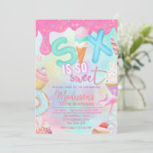 six is so sweet invitation 招待状 (スタンド正面)