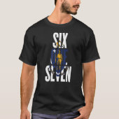 Six One Seven 617 Area Code Boston Massachusetts Tシャツ (正面)