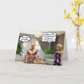 Six pack tee! カード (黄色い花)