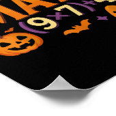 Six Seven 67 ミーム 計算しよう ハロウィン アルファ世代 ポスター (角)