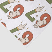 Six Seven 67 6 7 Christmas Santa Elf Meme 薄葉紙 (詳細)