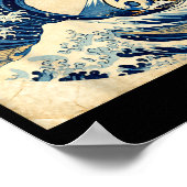 Six Seven 67 6-7 Japanese The Great Wave Off Kanag ポスター (角)