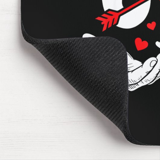 Six Seven 67 6 7 Kids 67 Meme Hands Funny Valentin マウスパッド (コーナー)