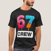 Six Seven 67 Birthday Crew Ice Cream Cake Gen Alph Tシャツ (正面)