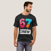 Six Seven 67 Birthday Crew Ice Cream Cake Gen Alph Tシャツ (正面フル)