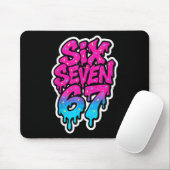 Six Seven 67 Bysebyll Ice Cream Drip Mason Meme Ki マウスパッド (マウス)