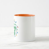 Six Seven 67 Christmas Meme Mug, Funny Holiday マグカップ (中央)